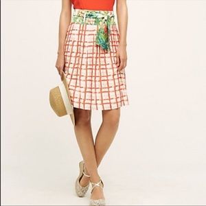 Maeve county fair skirt Anthropologie NWT